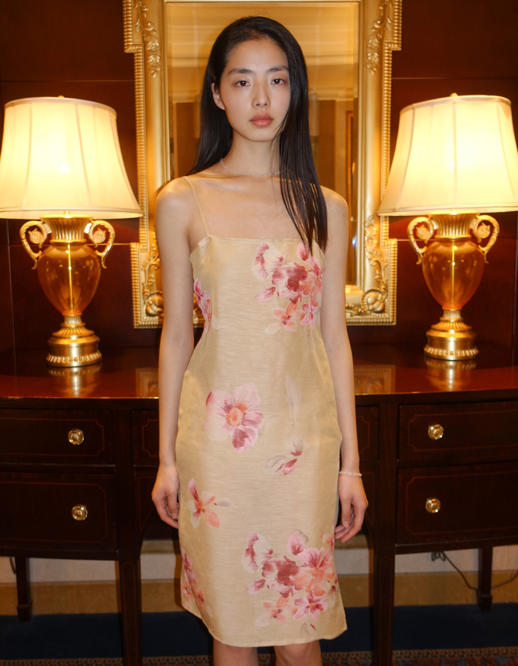 [nuuanu ] / ☆ Nima Dress / Tan NUUANU Nima Dress - Tan | International Store