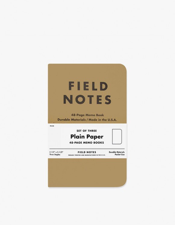 Field Notes Original - Plain Paper | HEIGHTS | 하이츠 온라인 스토어