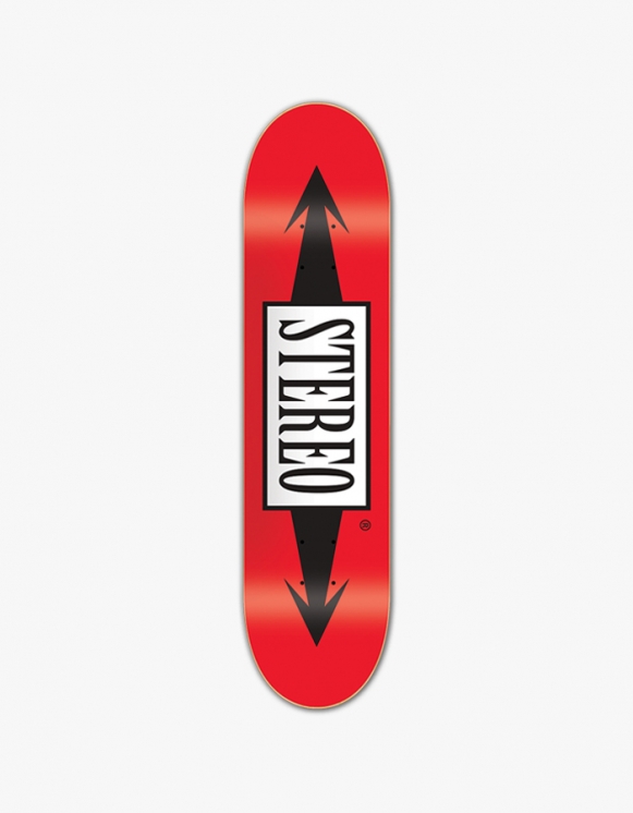 Stereo Skateboards Arrow Standard Deck - Red (7.875) | HEIGHTS | 하이츠 온라인 스토어