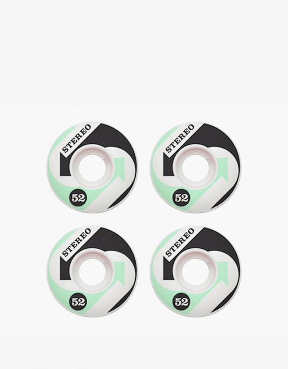 Stereo Skateboards Arrows Wheel - Mint/Black 52mm | HEIGHTS | 하이츠 온라인 스토어