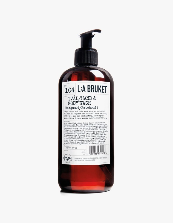 L:a Bruket Hand &amp; Body Wash - Bergamot/Patchouli (450ml) | HEIGHTS | 하이츠 온라인 스토어
