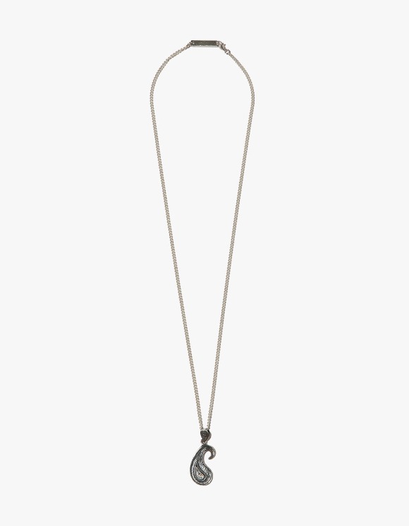 Kruchi lab Paisley Texture Necklace - Silver, Diamond | HEIGHTS | 하이츠 온라인 스토어