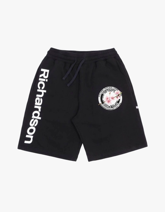Richardson Cherry Blossom Teamtser Sweat Shorts - Black | HEIGHTS. | International Store