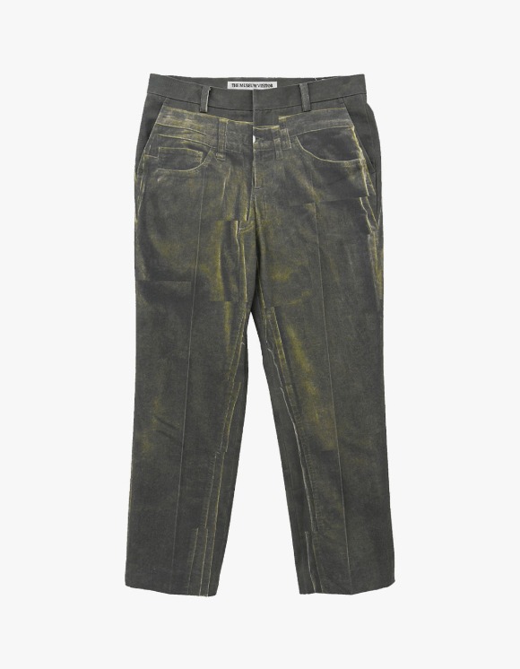 The Museum Visitor Corduroy Printed Pants - Khaki | HEIGHTS | 하이츠 온라인 스토어