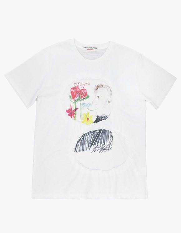 The Museum Visitor Rose Man S/S Tee - White | HEIGHTS | 하이츠 온라인 스토어