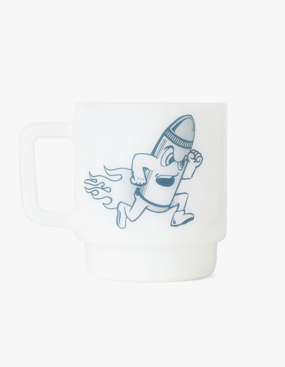 thisisneverthat Rocket Man Olde Milk-glass Cup - White | HEIGHTS. | International Store