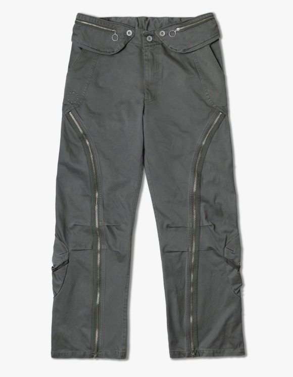 Cost Per Kilo Curve Zip Cargo Pants - Gray | HEIGHTS. | International Store