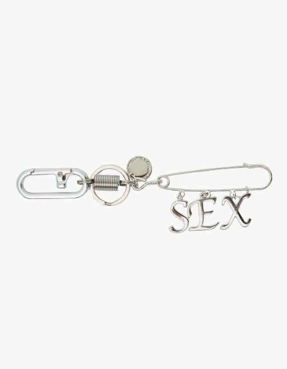 JOEGUSH Safety Pin Key-Ring &quot;Sex&quot; - Silver | HEIGHTS | 하이츠 온라인 스토어