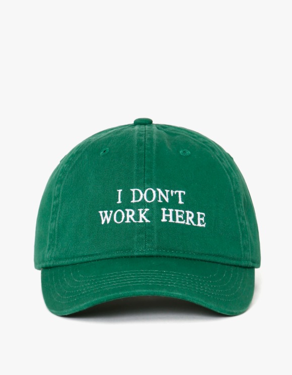 IDEA Sorry I Don&#039;t Work Here IDEA Hat - Green | HEIGHTS | 하이츠 온라인 스토어