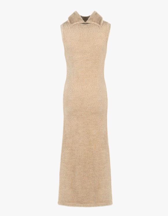TheOpen Product Hairy Knit Long Dress - Beige | HEIGHTS | 하이츠 온라인 스토어