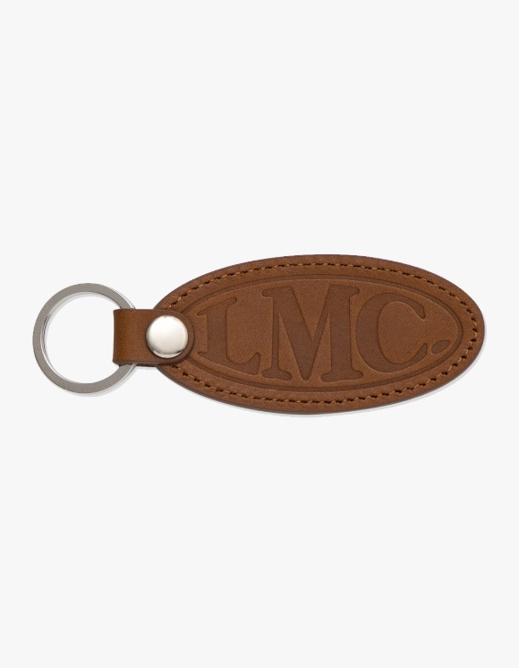 LMC LMC OVAL LEATHER KEYRING brown | HEIGHTS | 하이츠 온라인 스토어