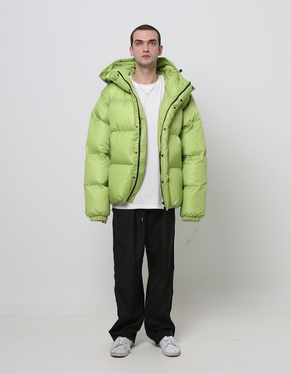 Plastic Product Oversized Hooded Puffer - Clark | HEIGHTS. | International Store