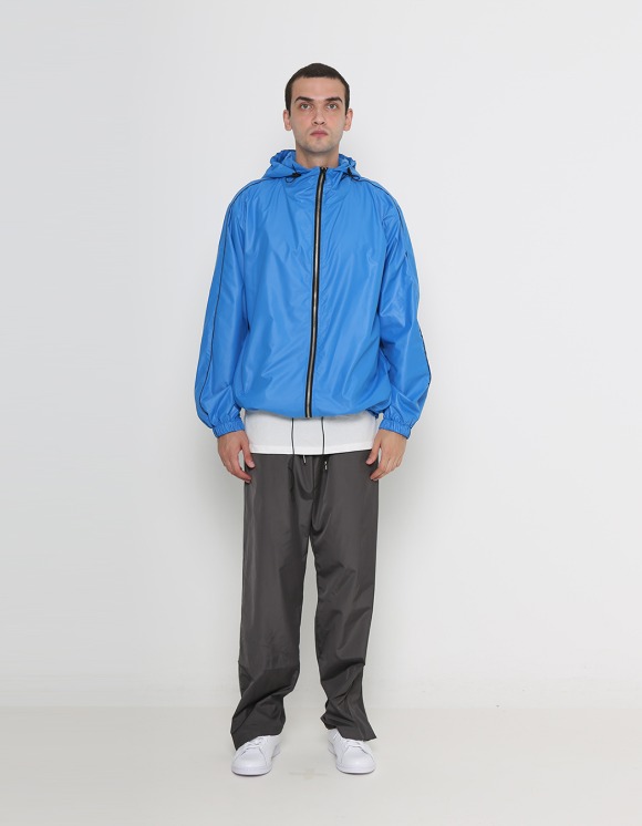 Plastic Product Piping Hood Jacket - Blue | HEIGHTS. | International Store
