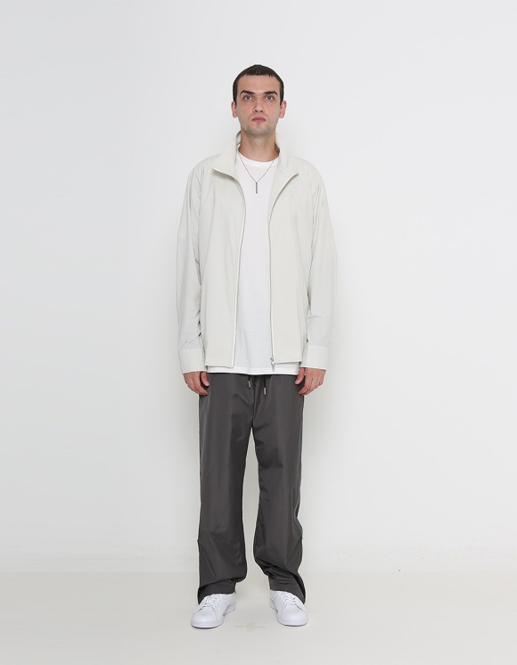 Plastic Product Highneck Blouson - Off white | HEIGHTS. | International Store