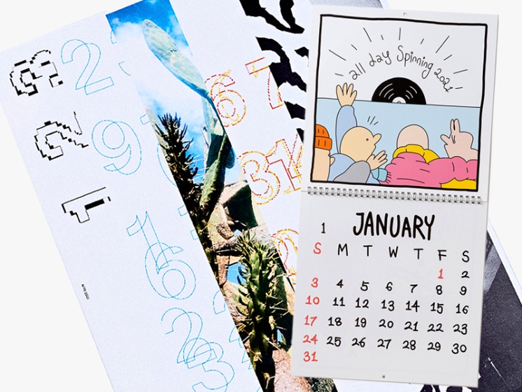 Selected Publications 2021 Calendars by Teleport, Kigon Kwak X Heejae Yang, Sounds good! | HEIGHTS. | International Store