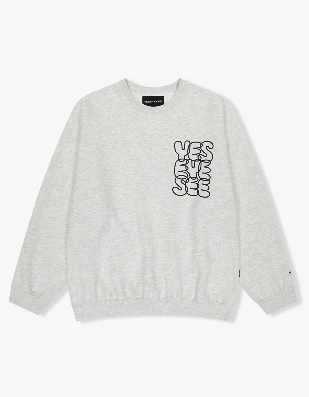 ☆YESEYESEE☆ CLogo sweatshirt Lavender MUSINSA | YESEYESEE C-Logo sweatshirt Lavender
