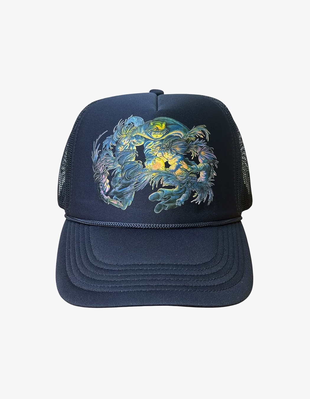 yumin ha #KOREA Trucker Hats Angel Trucker Type 'Black' – Yumin Ha
