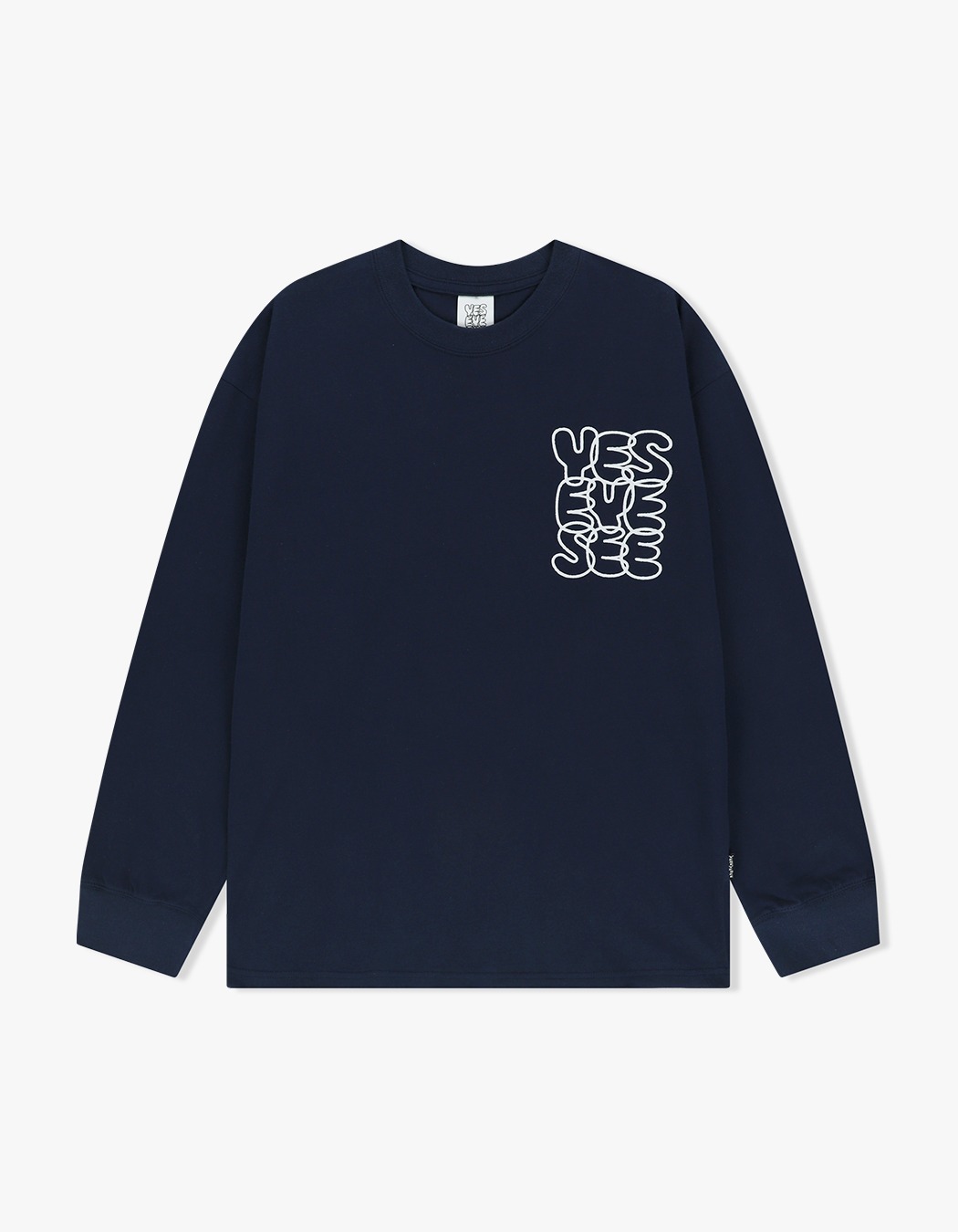 ★【YESEYESEE】★Y.E.S Cracked Flame Logo Sweatshir.t★ yeseyesee at HEIGHTS. | Online Store
