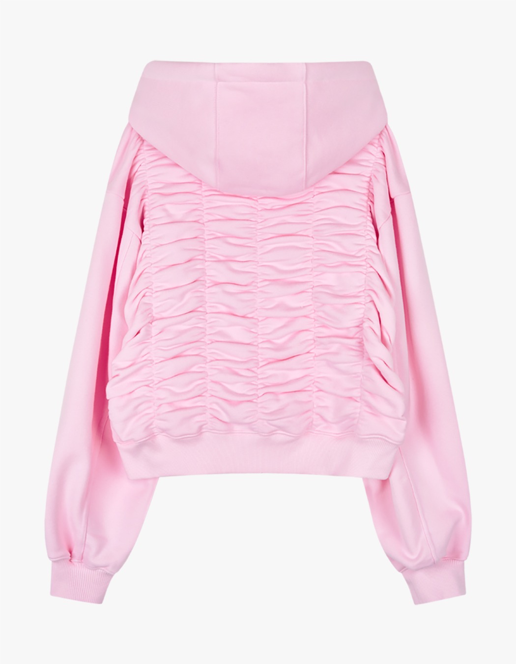 【Gimmetheyoung】G_SLEEVELESS FORM SHEER JUMPER Janie Cashmere Blend Funnel Neck Sleeveless Jumper - Dusty Pink