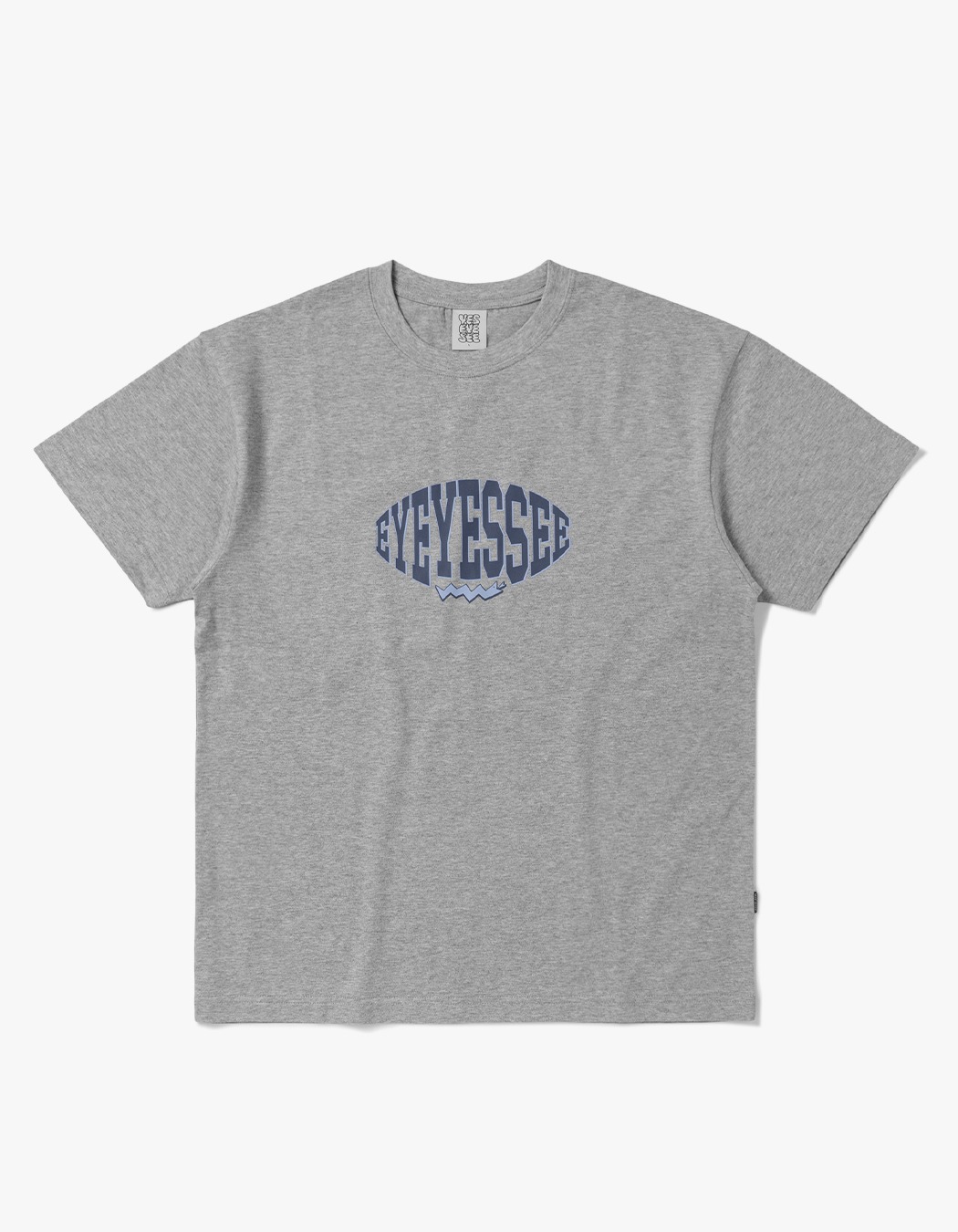 [YESEYESEE] ★韓国大人気★Player Short Sleeve Sweatshirt yeseyesee Player Short Sleeve Sweatshirt - Cream | 하이츠스토어