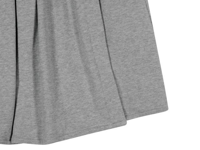 Coyseio Cozy Sweat Wrap Skirt - Melange Grey | 하이츠스토어