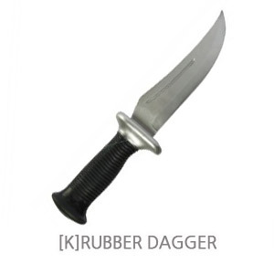 [K]Rubber dagger