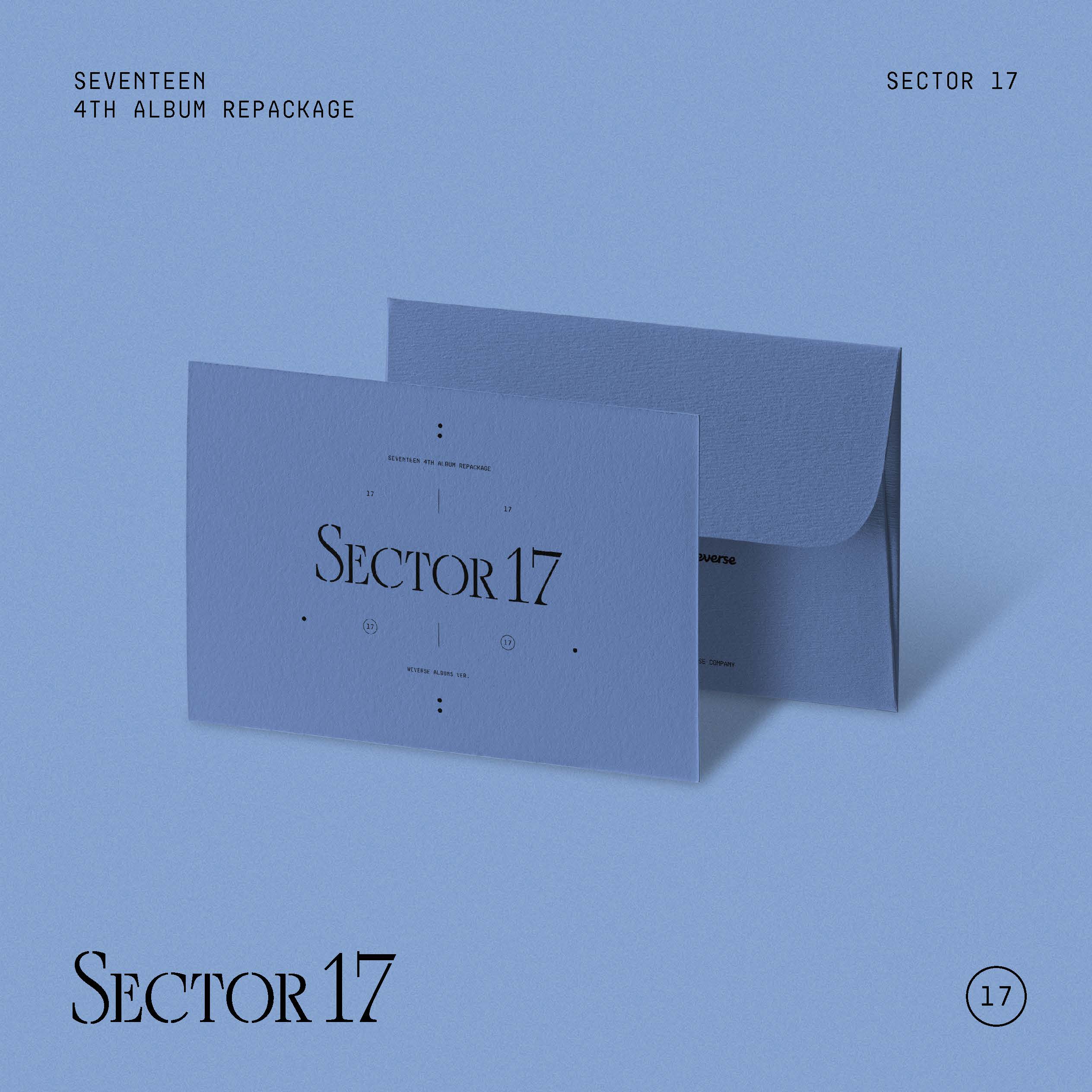 세븐틴 (SEVENTEEN) - 4th Album Repackage [SECTOR 17] (Weverse Albums ver.)케이팝스토어(kpop store)