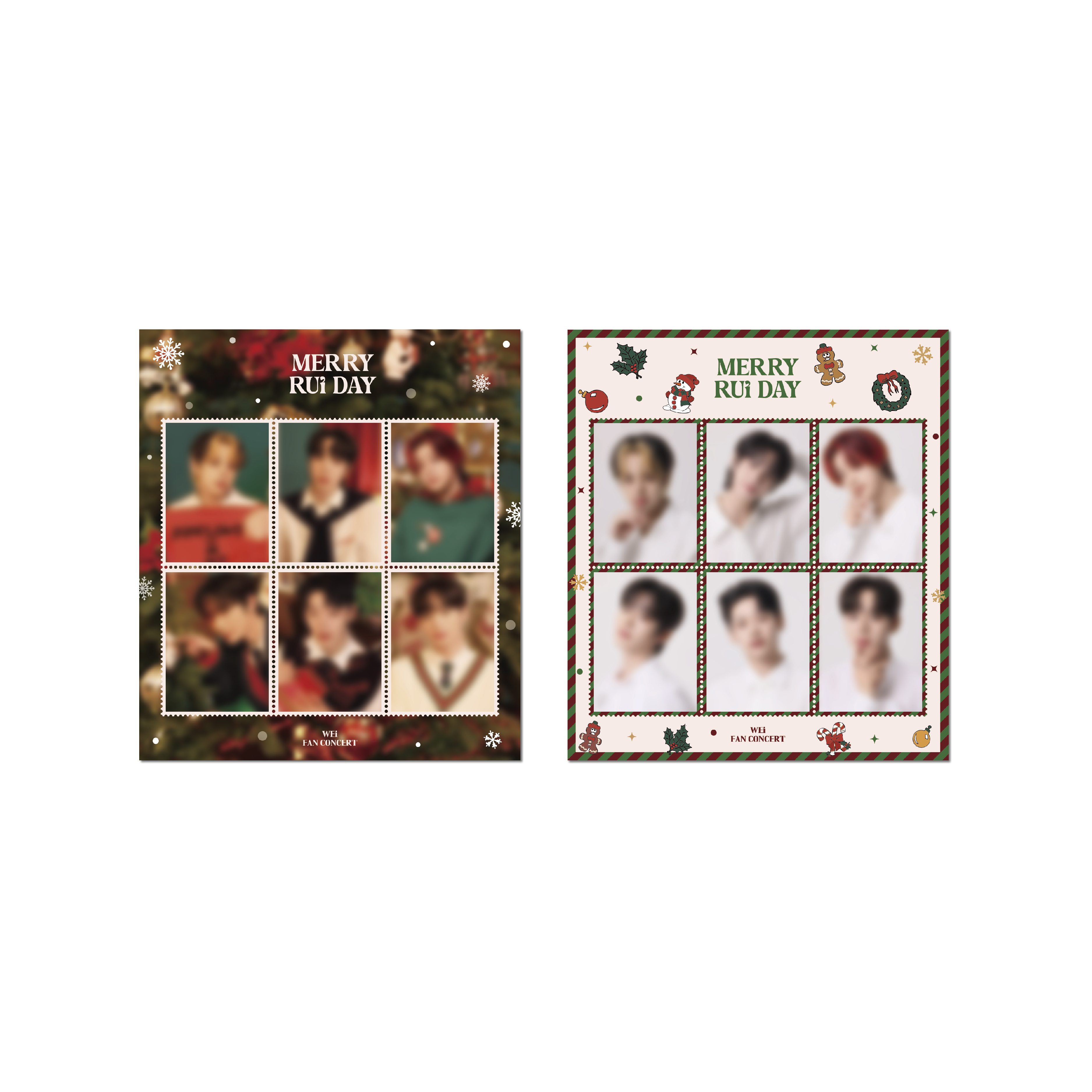 위아이(WEi) - MERRY RUi DAY 씰 스티커 세트 (Seal Sticker Set)케이팝스토어(kpop store)
