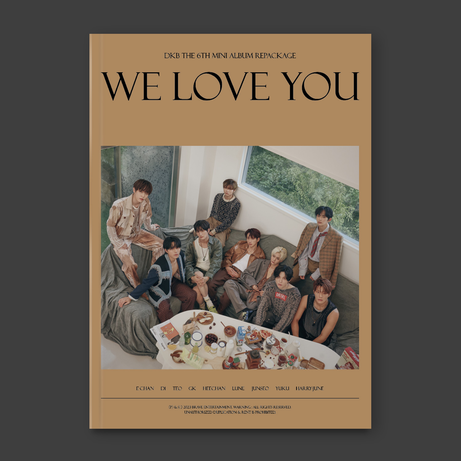 DKB 다크비 (DKB) - 미니앨범 6집 리패키지 [We Love You] (Day Ver.)케이팝스토어(kpop store)