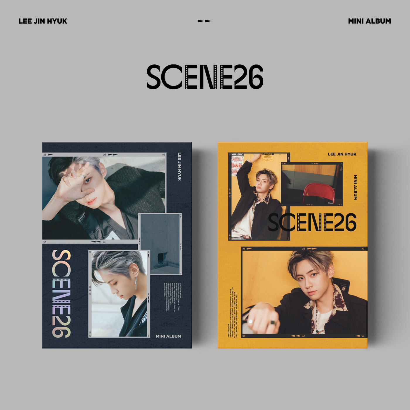 이진혁(LEE JIN HYUK) - Mini Album [SCENE26] (REEL ver.+ ROLL ver. = 2CD SET)케이팝스토어(kpop store)