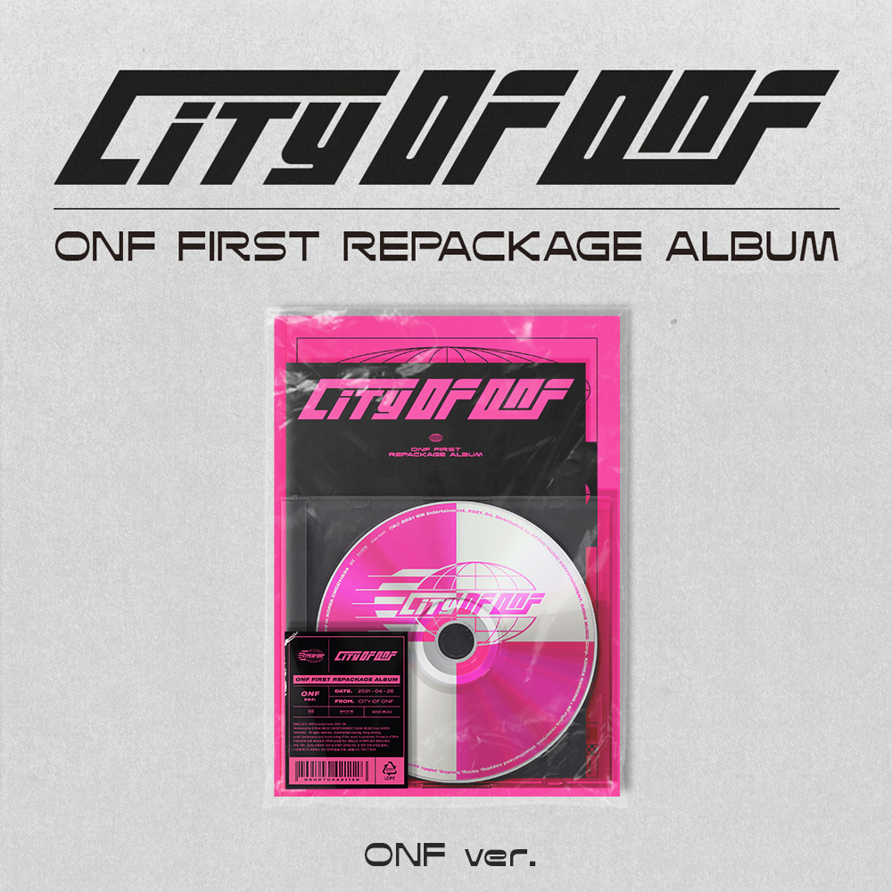 온앤오프(ONF) - REPACKAGE ALBUM [CITY OF ONF] (ONF ver.)케이팝스토어(kpop store)