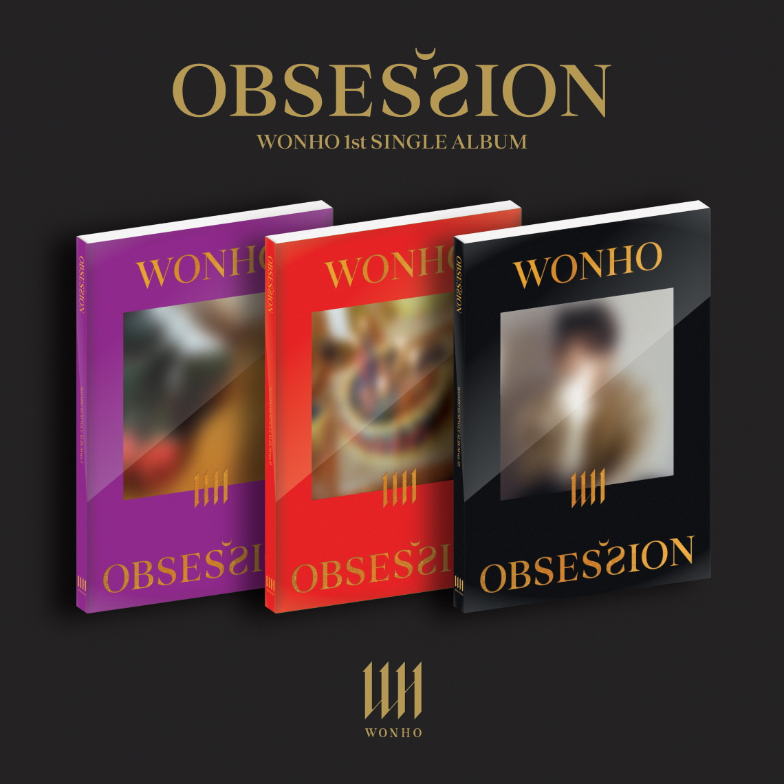 원호(WONHO) - SINGLE ALBUM Vol.1 [OBSESSION] (3CD SET)케이팝스토어(kpop store)