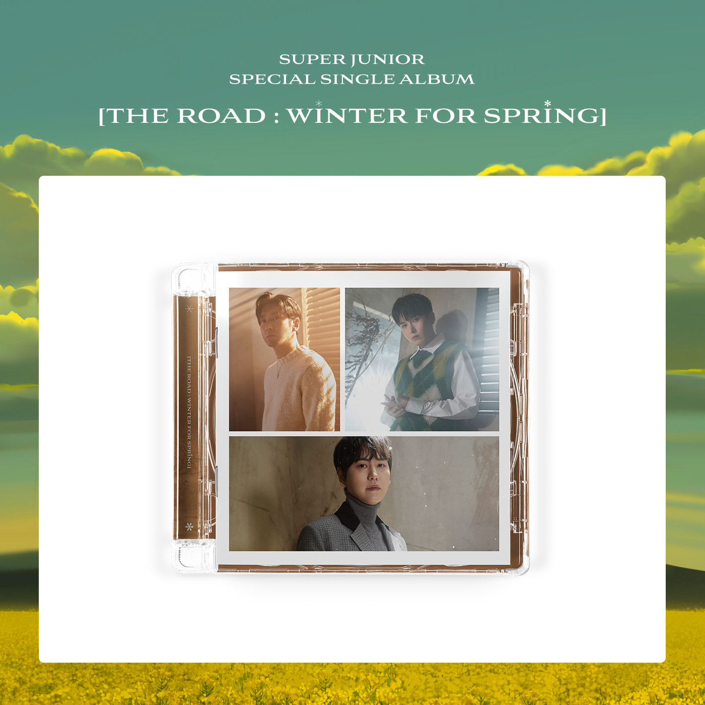 슈퍼주니어(SUPER JUNIOR) - Special Single Album [The Road : Winter for Spring] (A ver)케이팝스토어(kpop store)