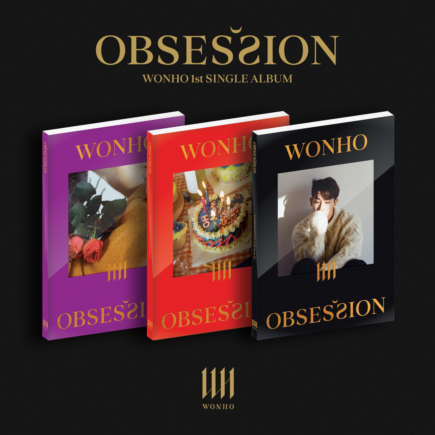원호(WONHO) - SINGLE ALBUM Vol.1 [OBSESSION] (랜덤버전)케이팝스토어(kpop store)