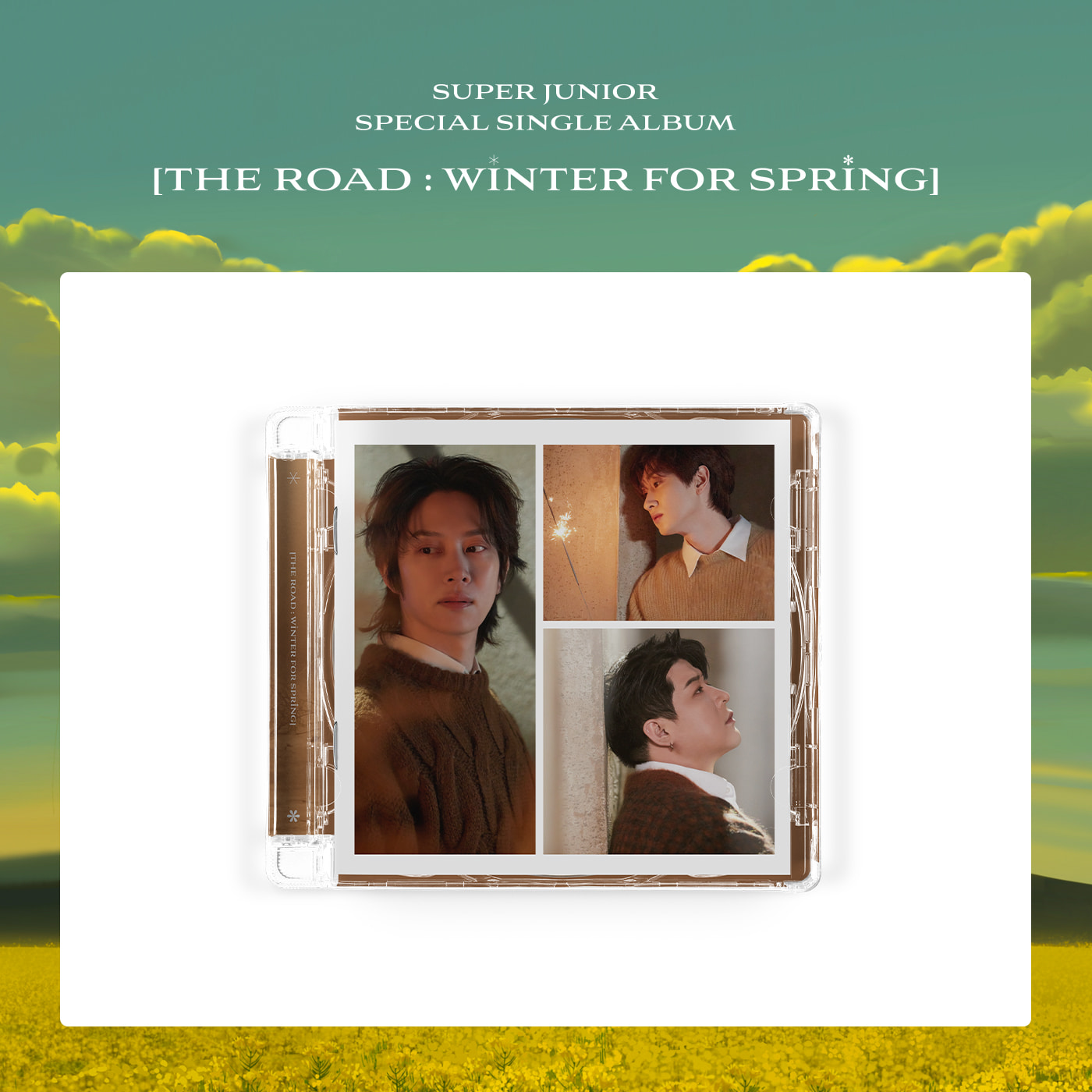 슈퍼주니어(SUPER JUNIOR) - 스페셜 싱글앨범 [The Road : Winter for Spring] (C ver)케이팝스토어(kpop store)