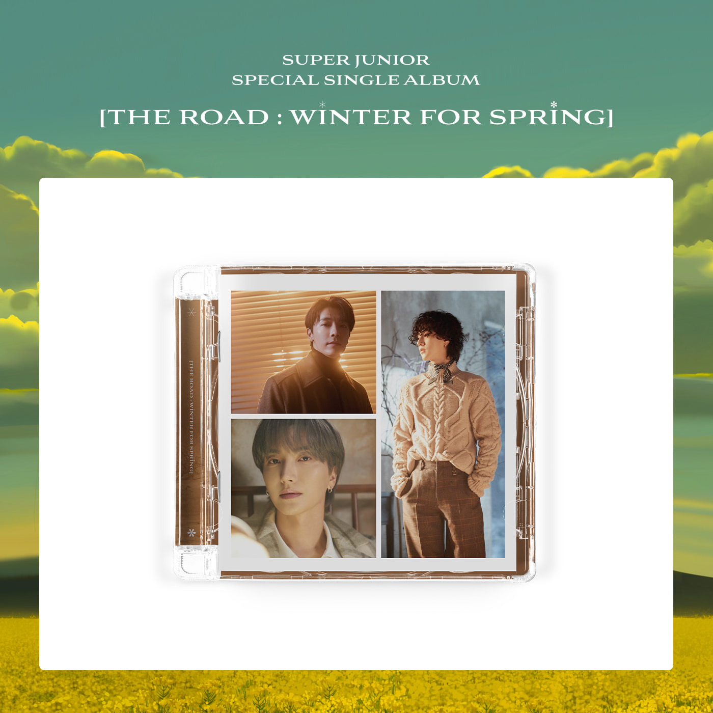 슈퍼주니어(SUPER JUNIOR) - Special Single Album [The Road : Winter for Spring] (B ver)케이팝스토어(kpop store)