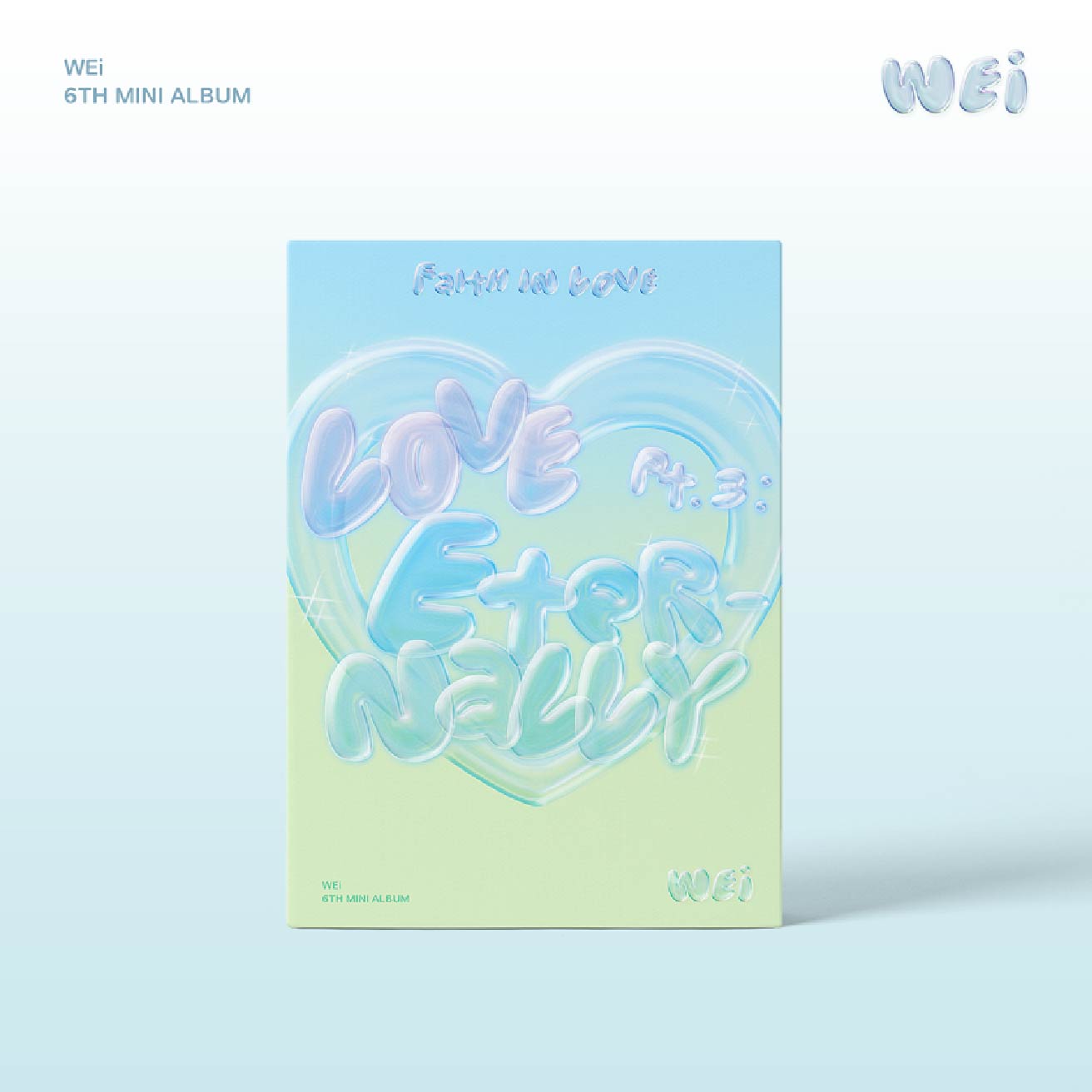 위아이(WEi) – 6th Mini Album [Love Pt.3 : Eternally] Faith in love ver.케이팝스토어(kpop store)
