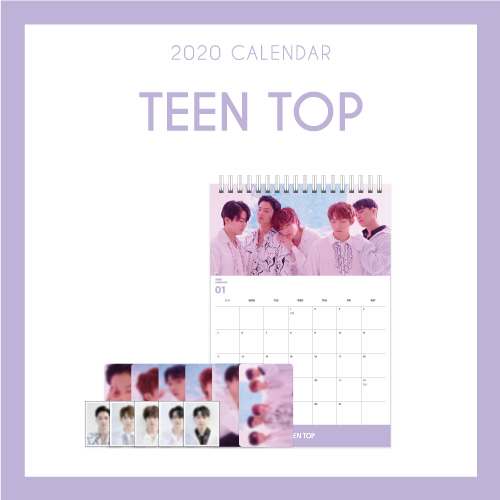 TEEN TOP - 2020 台历 (2020 CALENDAR)케이팝스토어(kpop store)