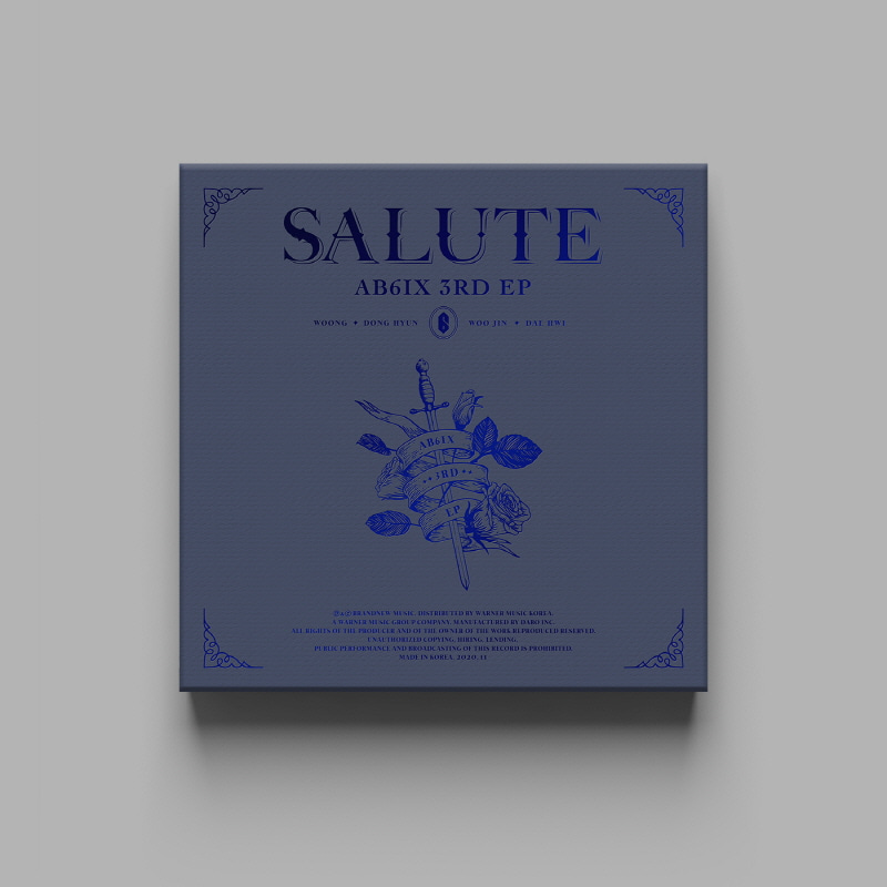 AB6IX - 3RD EP [SALUTE] (ROYAL Ver.)케이팝스토어(kpop store)