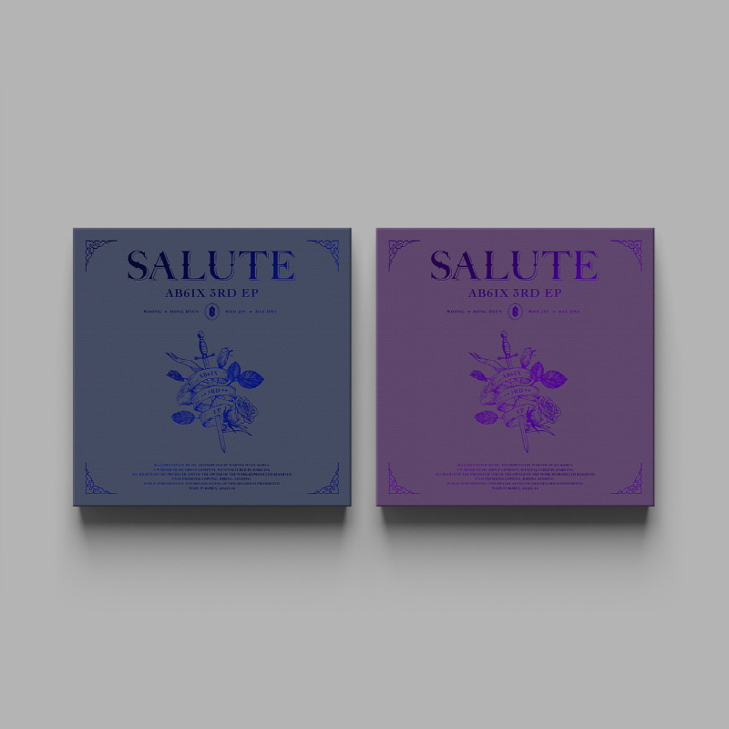 AB6IX - 3RD EP [SALUTE] (ROYAL Ver. + LOYAL Ver.)케이팝스토어(kpop store)