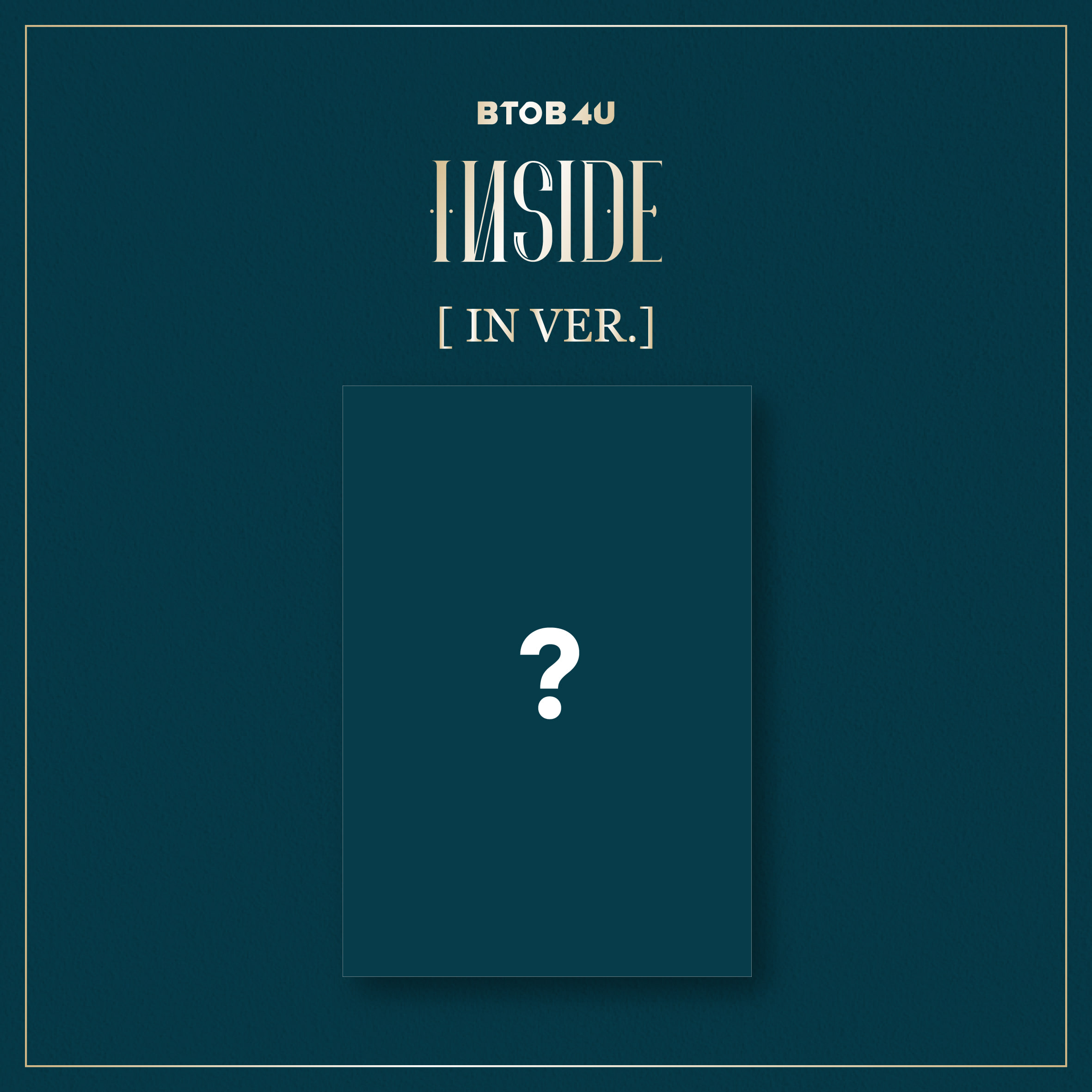 BTOB 4U(비투비 포유) - Mini Album [INSIDE] (IN Ver.)케이팝스토어(kpop store)