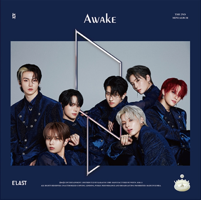 [PRE-ORDER] E&#039;LAST - Mini Album Vol.2 [Awake] (Navy Ver.)케이팝스토어(kpop store)