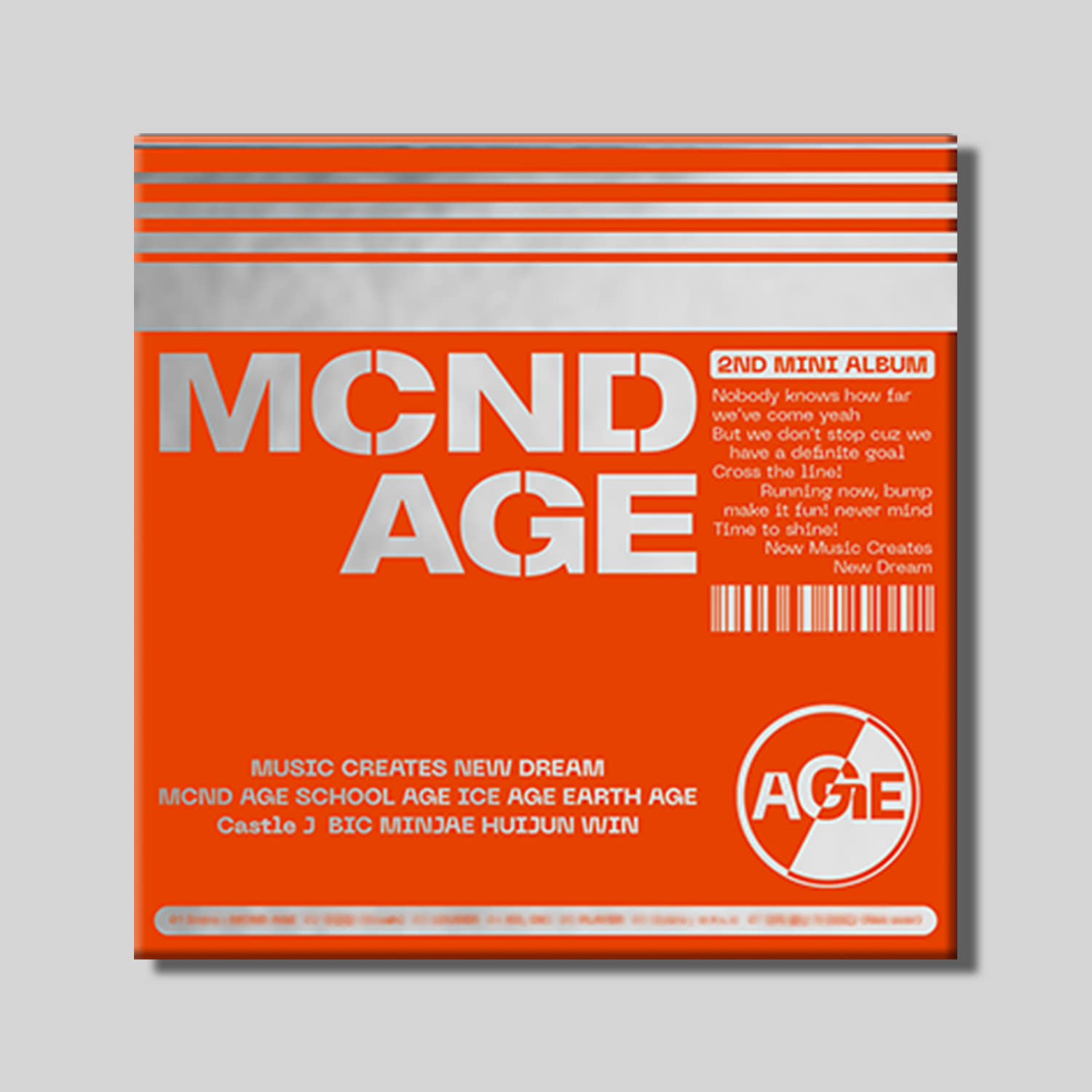MCND - 2ND MINI ALBUM [MCND AGE] (HIT Ver.)케이팝스토어(kpop store)