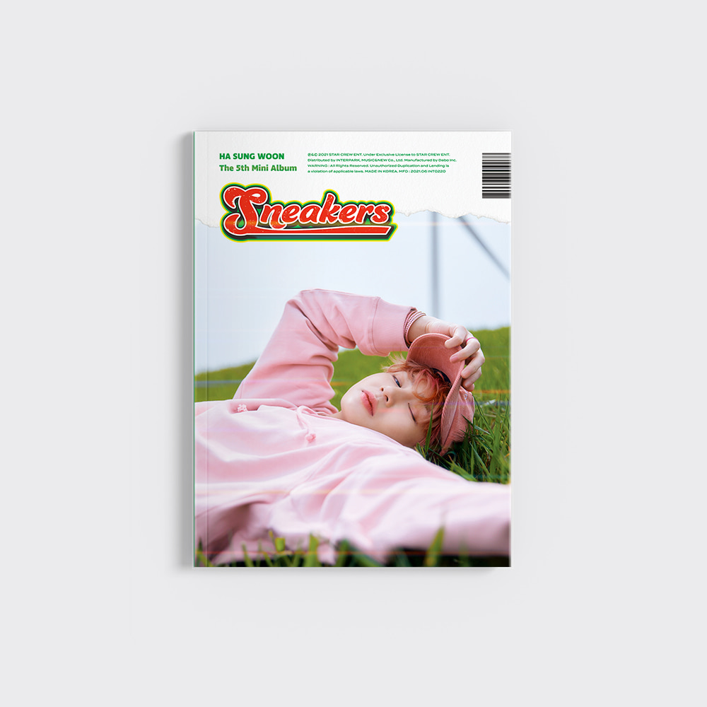 하성운(HA SUNG WOON) - The 5th Mini Album [Sneakers] (Breeze ver.)케이팝스토어(kpop store)