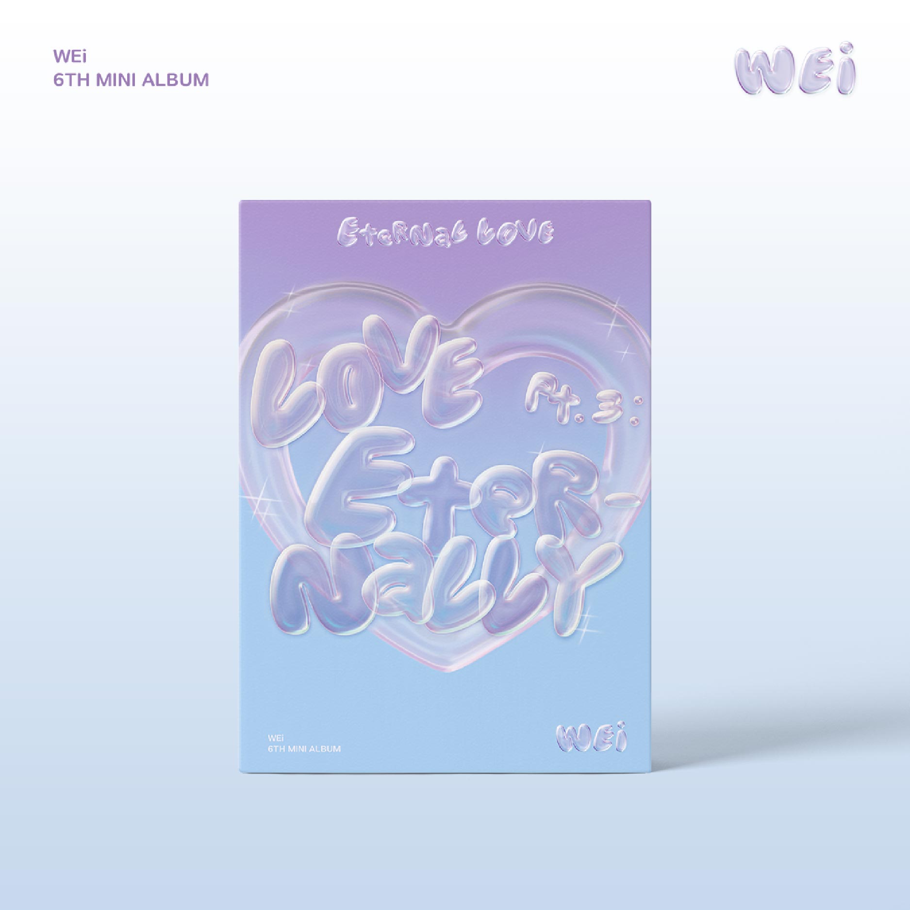 위아이(WEi) – 6th Mini Album [Love Pt.3 : Eternally] Eternal love ver.케이팝스토어(kpop store)