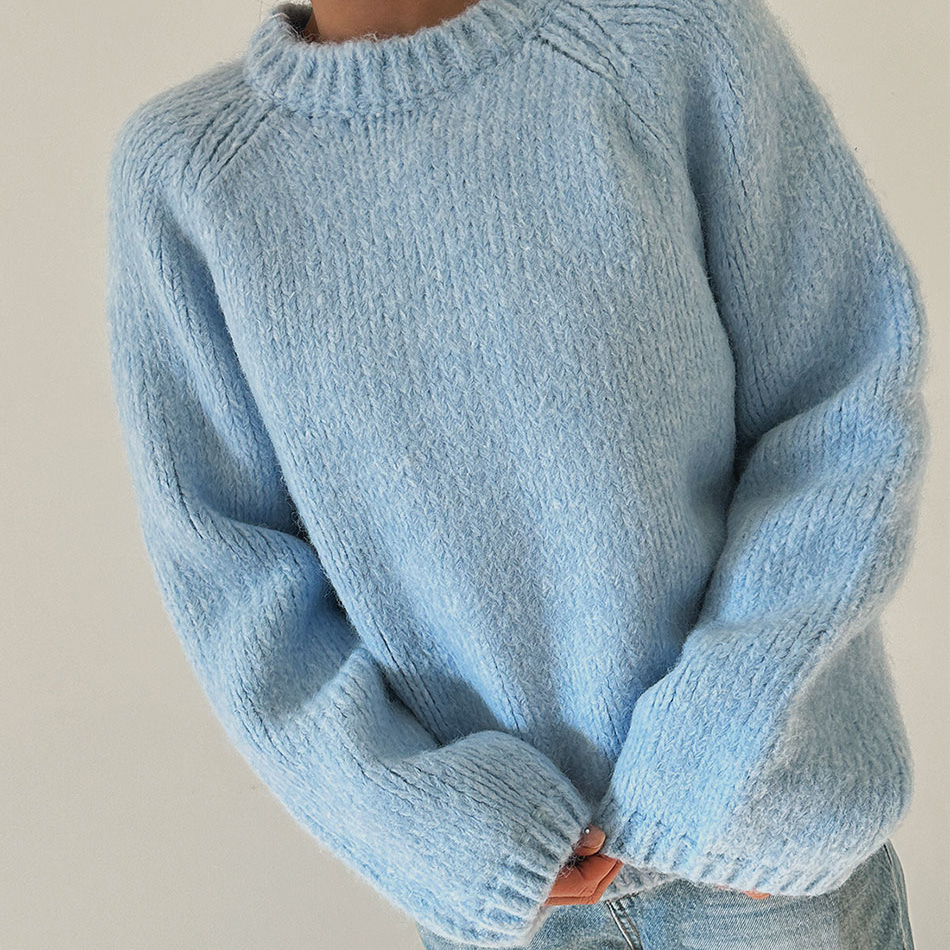 래글런솜사탕니트-knit
