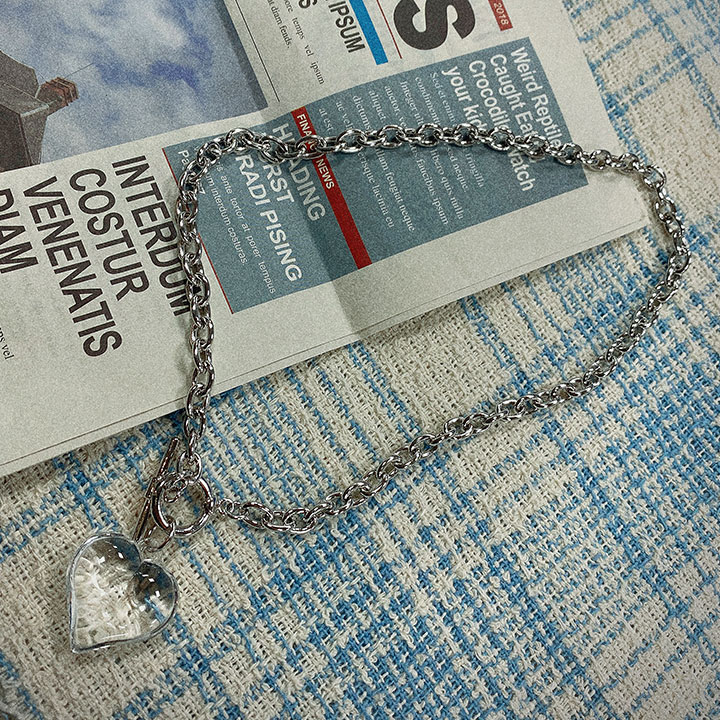 아크릴하트-necklace