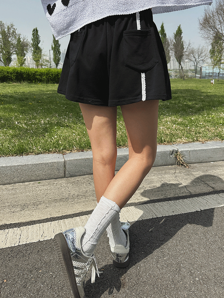 레이스숏팬츠-shorts