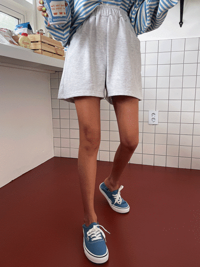 쭈리니벳밴딩반바지-shorts