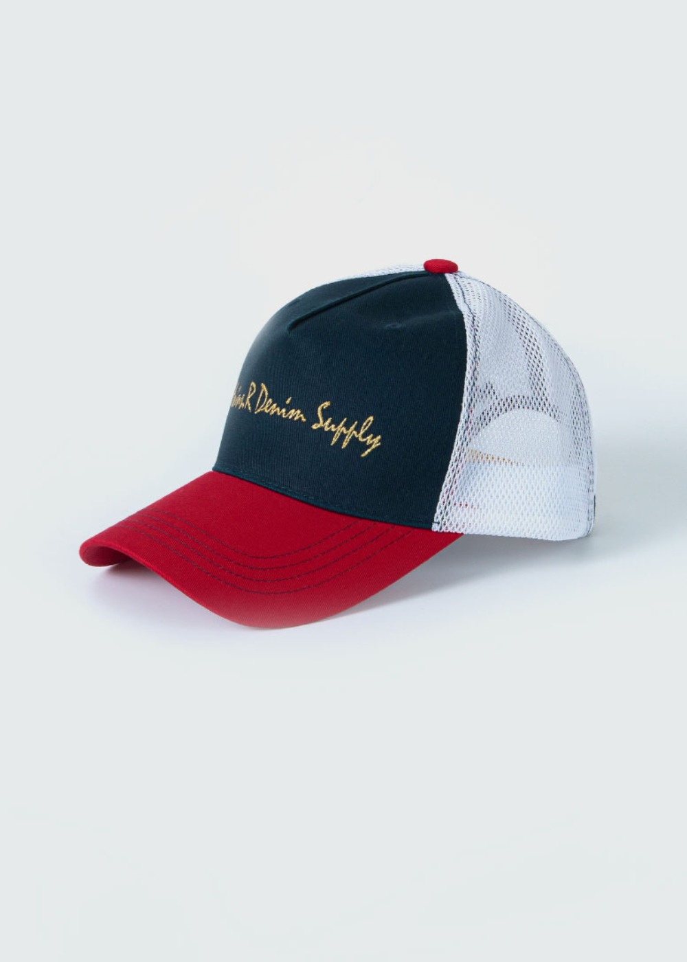 AMICUS TROUBLE MESH CAP NAVY WHITE RED